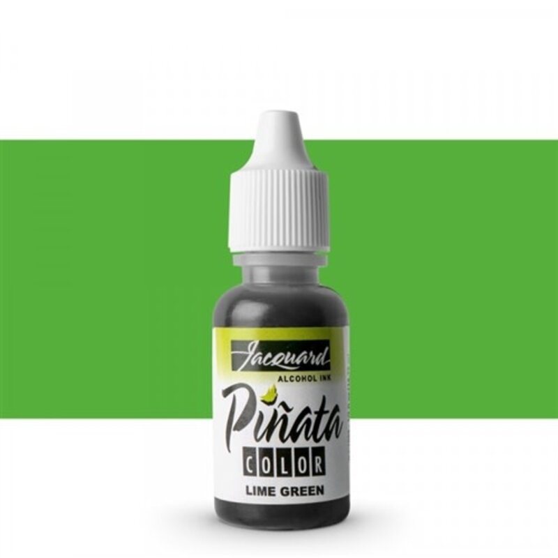 Jacquard Pinata Alcohol Ink, 1/2 oz. Bottle, Lime Green
