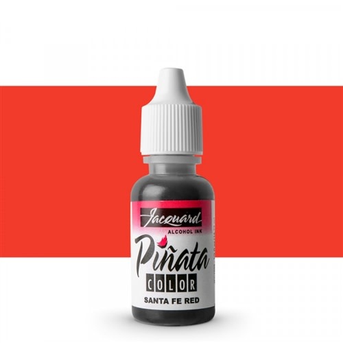 Jacquard Pinata Alcohol Ink, 1/2oz. Bottle, Santa Fe Red