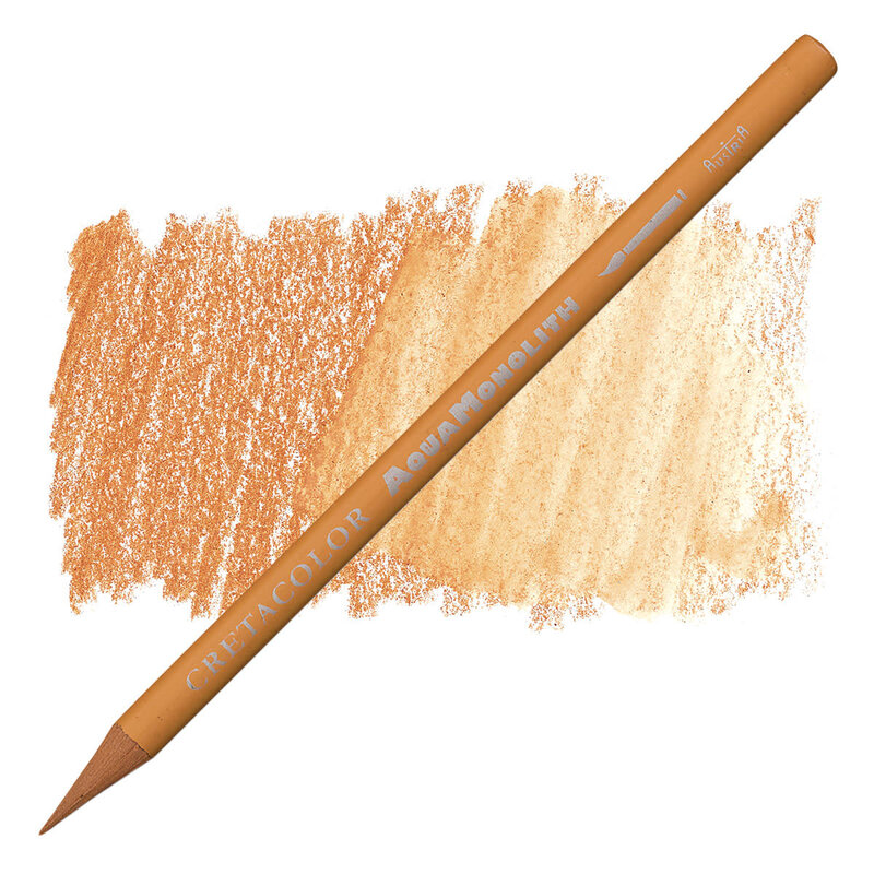 Cretacolor Aqua Monolith Woodless Watercolor Pencil Sienna Natural