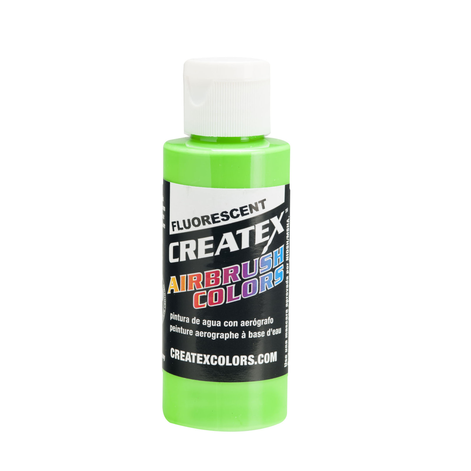 Createx Airbrush Colors 2oz Fluorescent Green