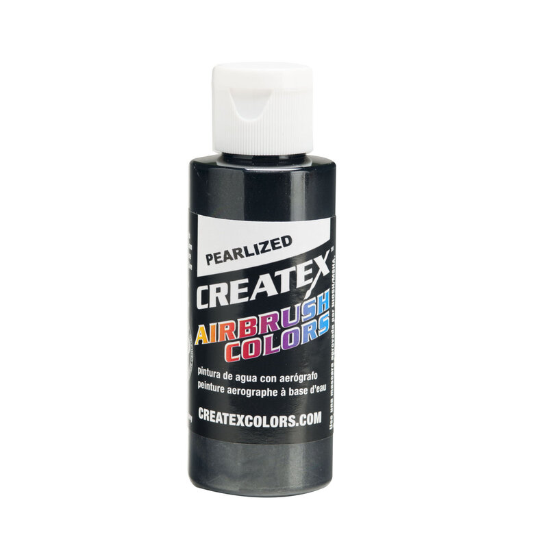 Createx Airbrush Colors 2oz Pearlized Black