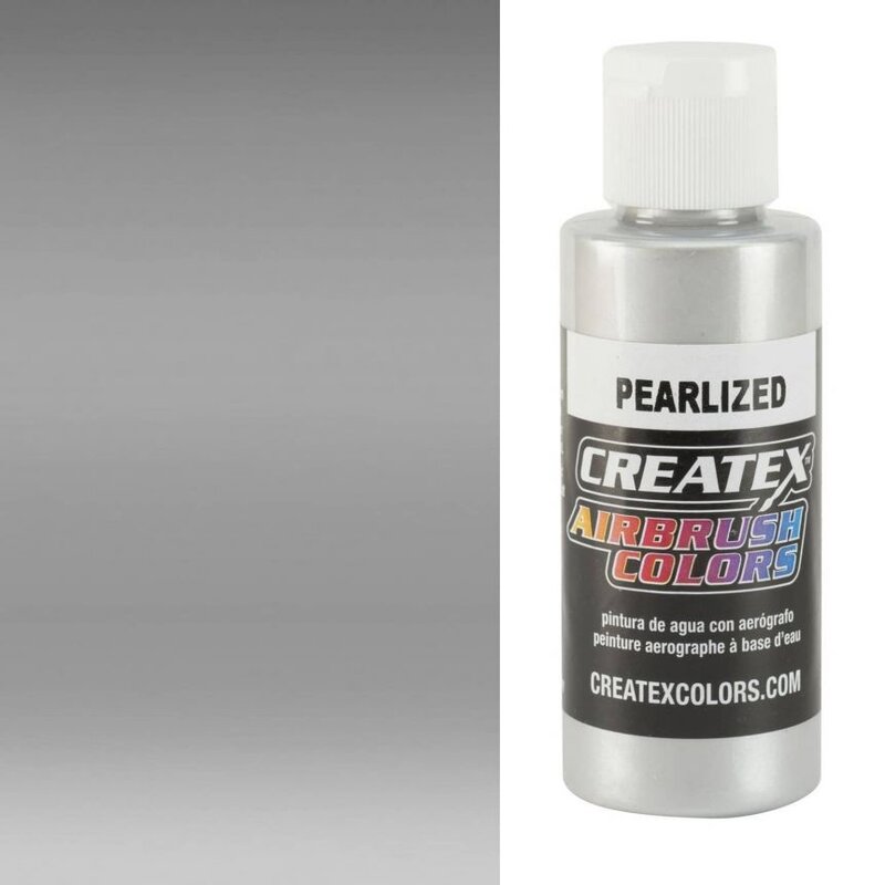 Createx Airbrush Colors 2oz Pearlized Silver