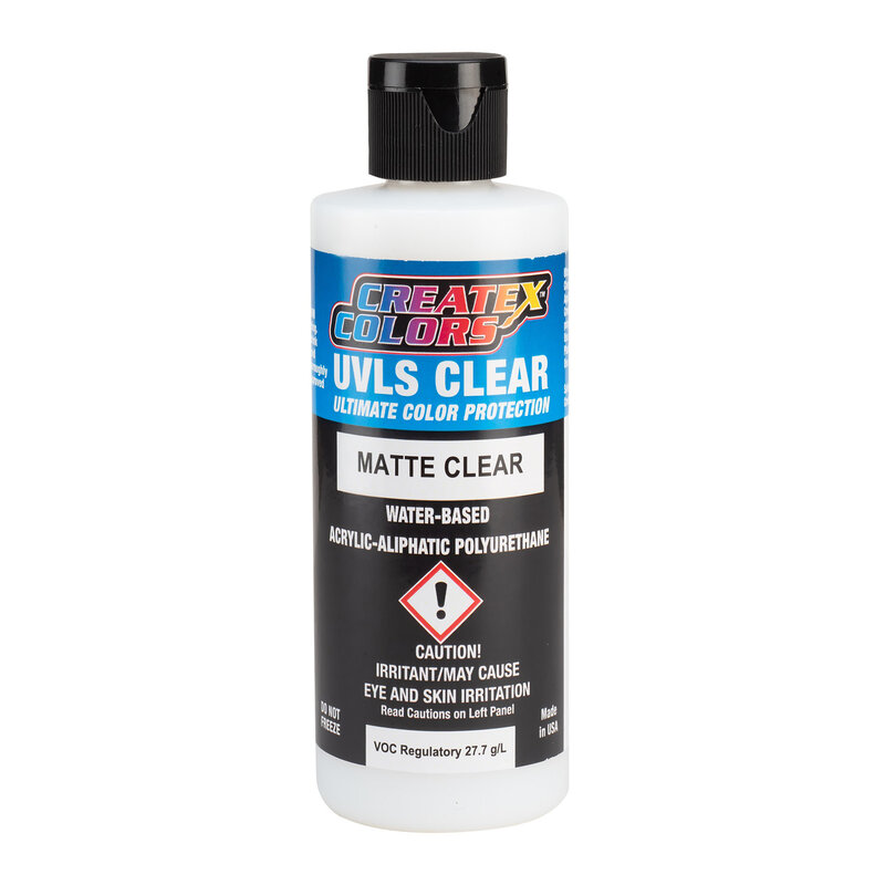 Createx UVLS Clear Coats, 4 oz. - Matte