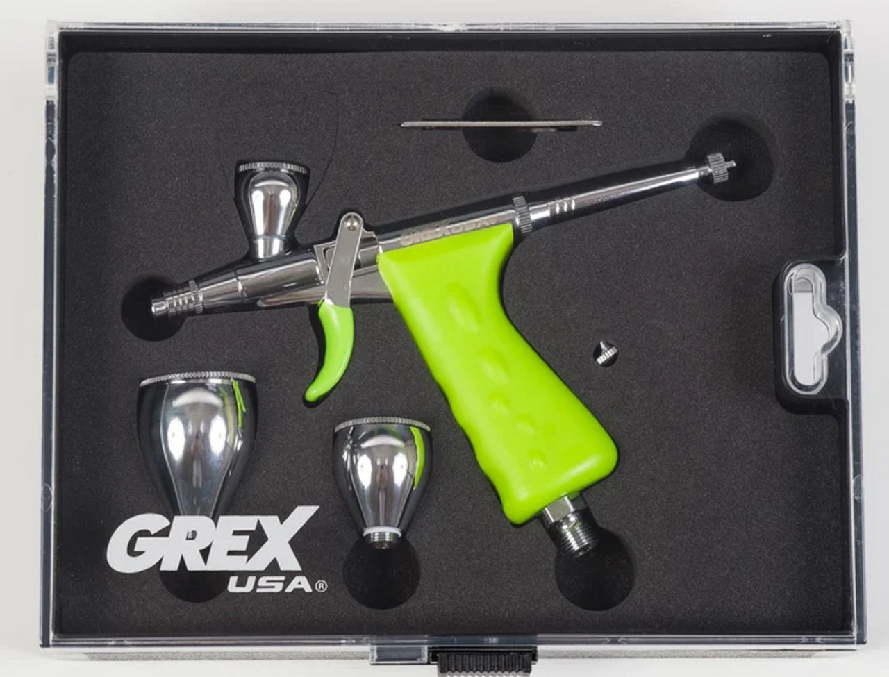 Grex Pistol Trig, Top Gravity Feed, 0.3mm Nozzle