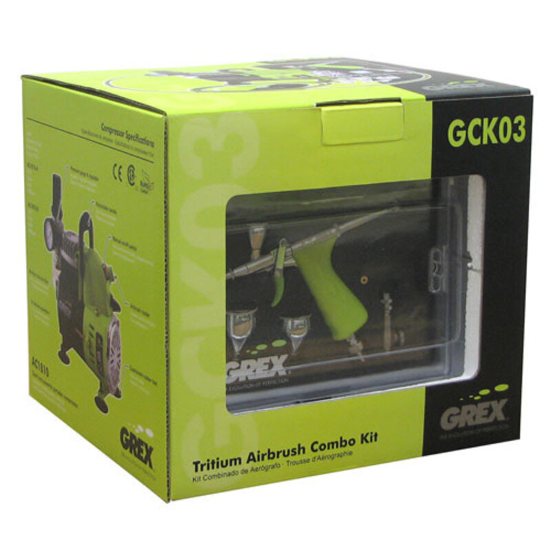 Grex Tritium. TG3 Airbrush Combo Kit