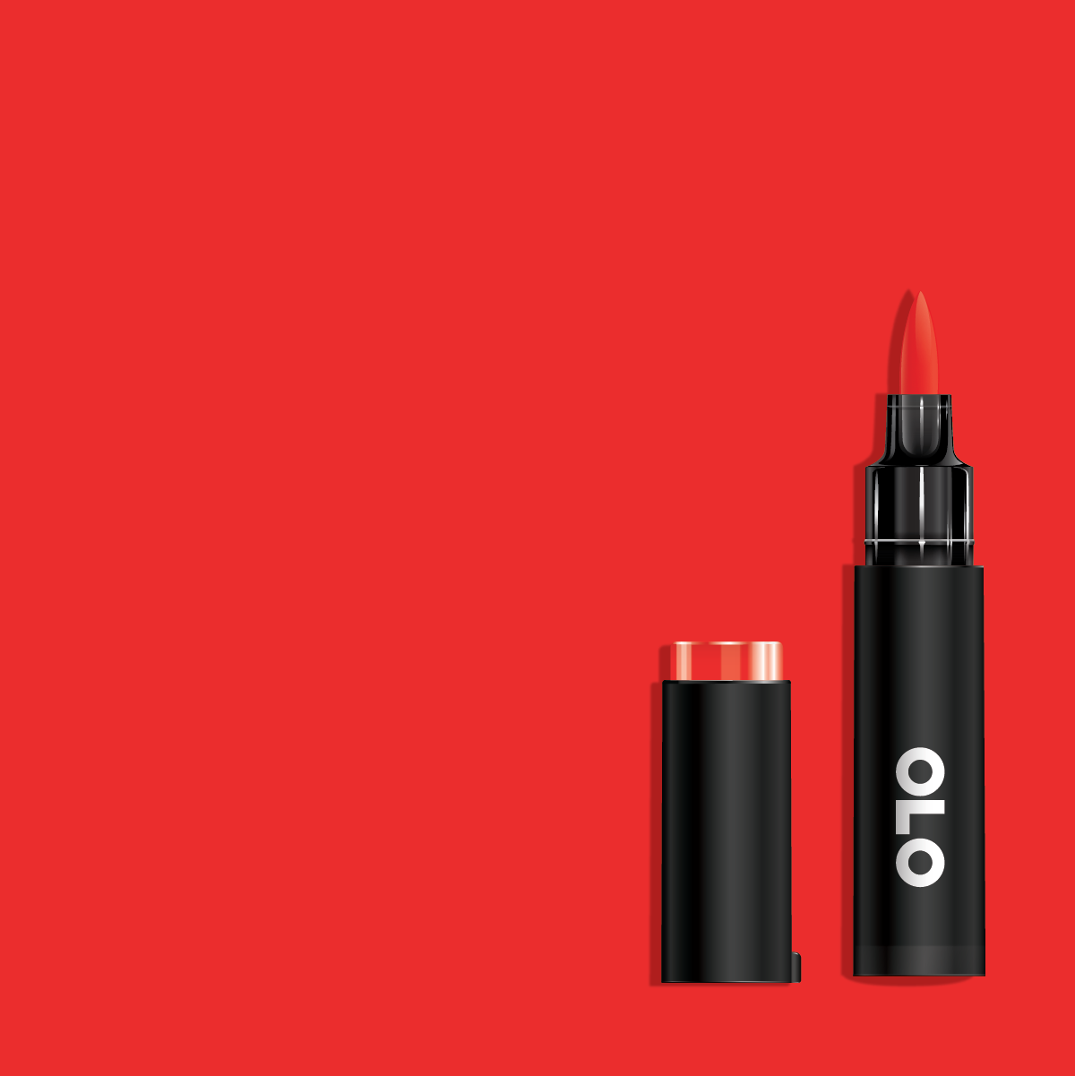 OLO Brush R0.4 Red Grapefruit