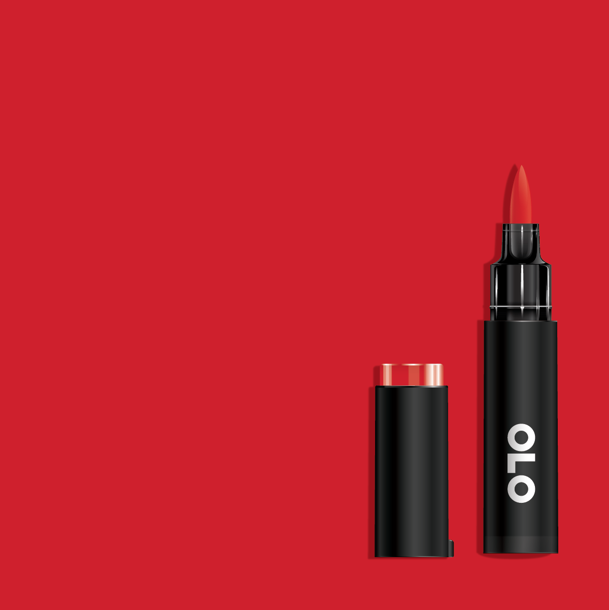 OLO Brush R0.5 Vermilion