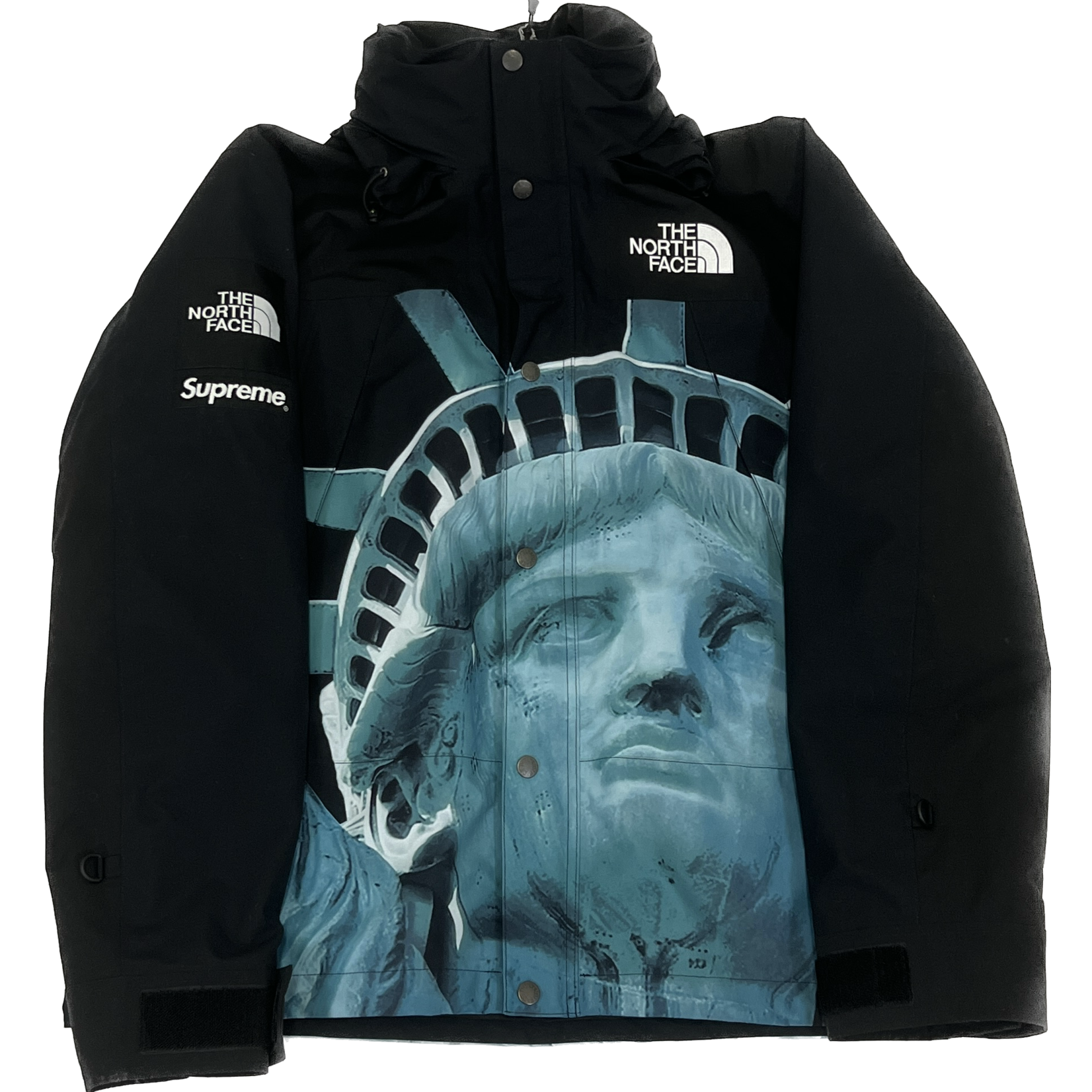 Supreme The North Face Statue Of Liberty Mountain Jacket Black