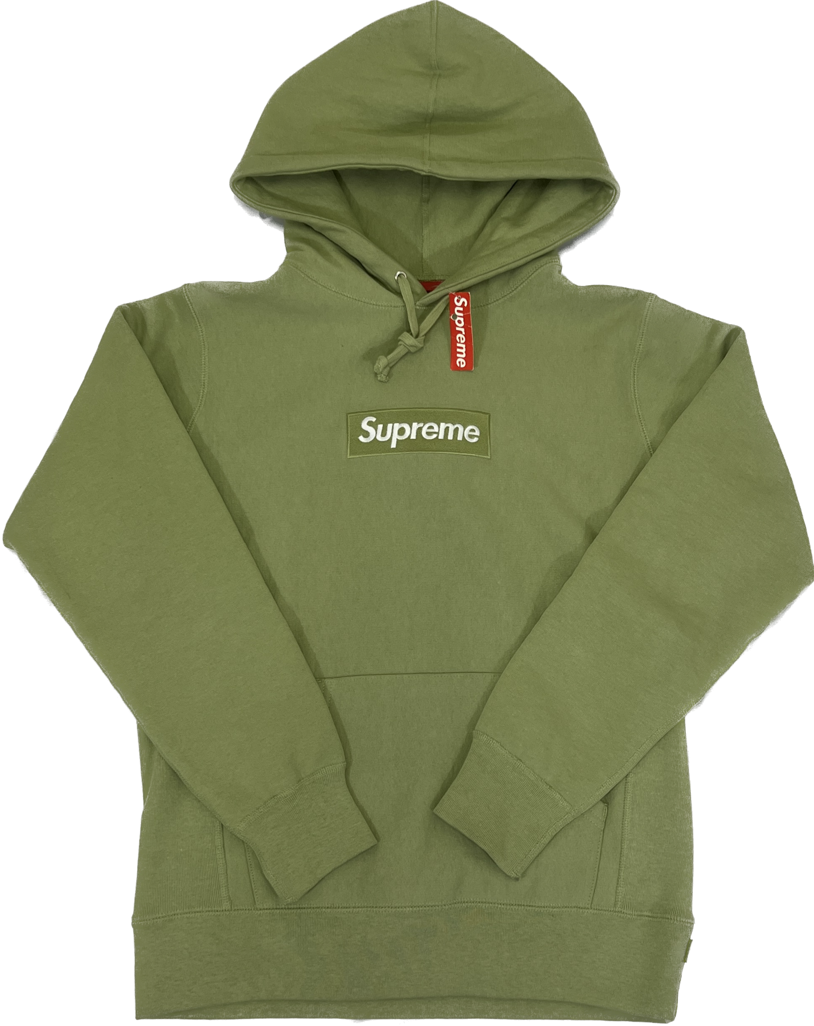 Supreme Supreme Box Logo Hoodie Sage F/W16 Size Small