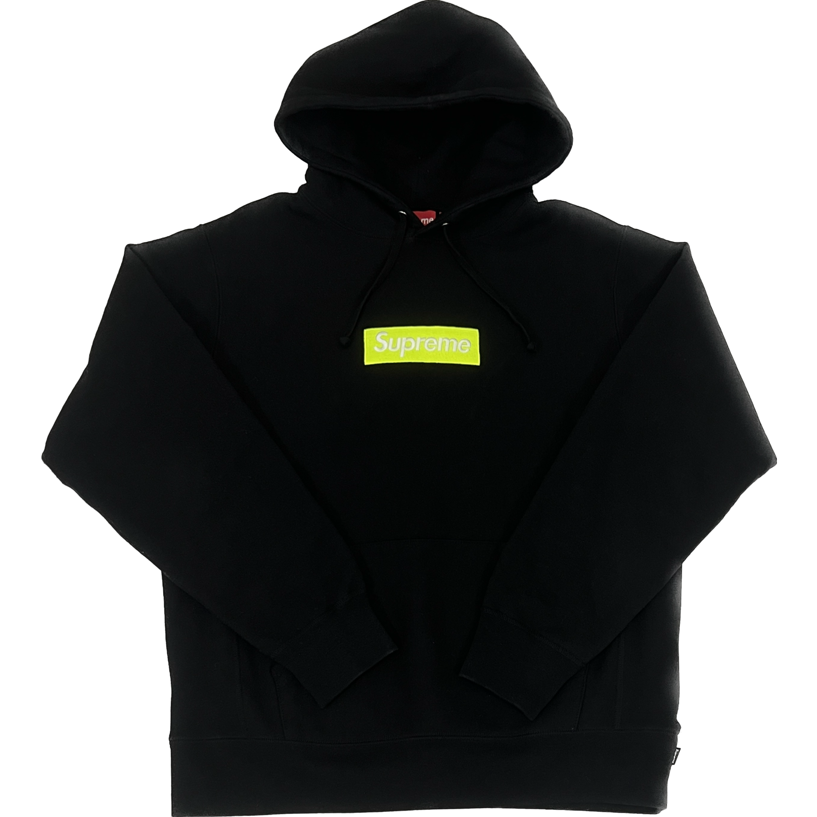 pre-owned) Supreme Box Logo Hooded Sweatshirt (FW17) Black Size