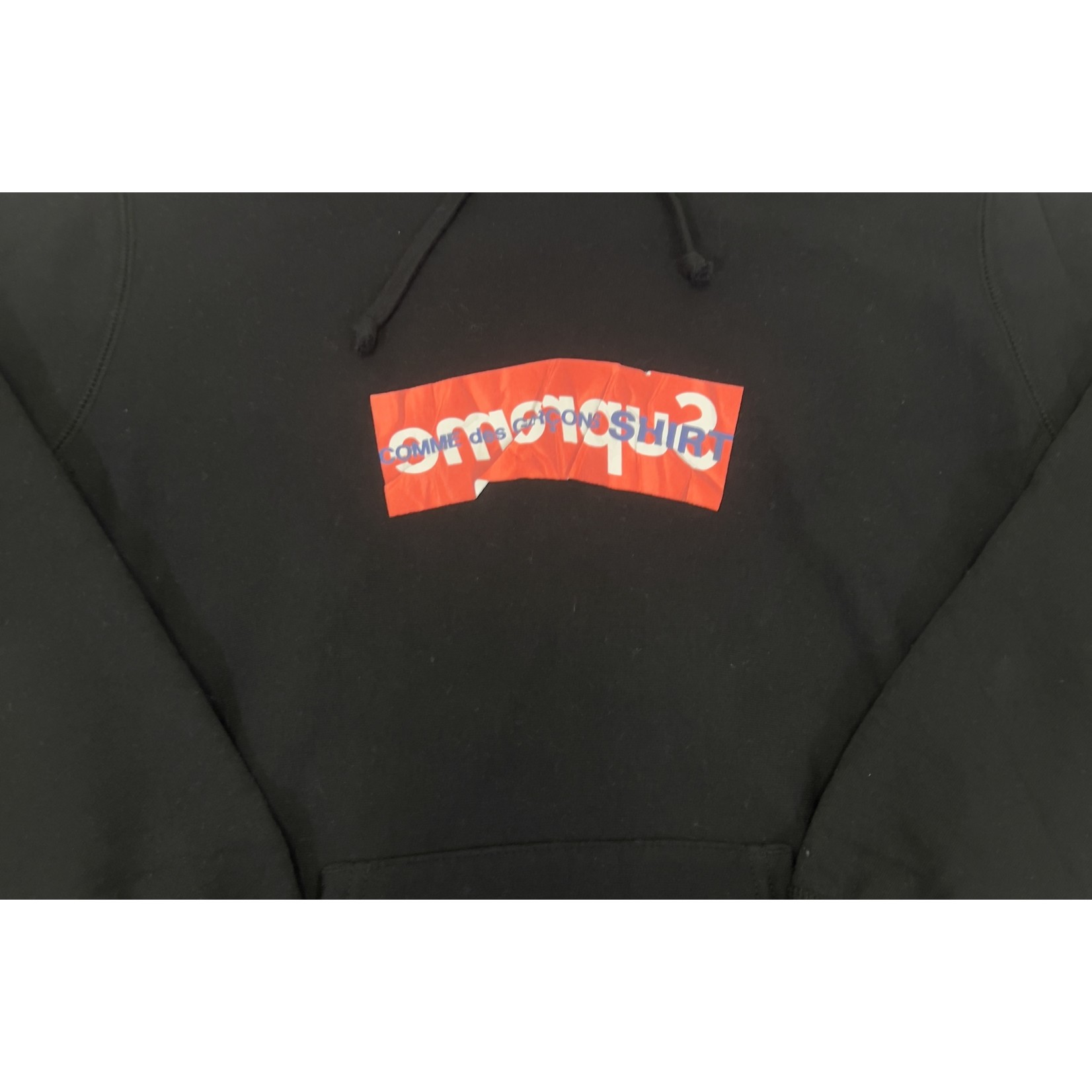 pre-owned) Supreme Comme Des Garçons SHIRT Box Logo Hooded