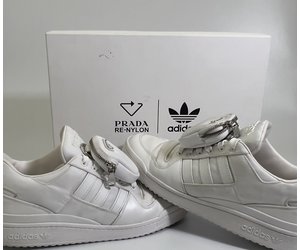 (pre-owned) Adidas X Prada Re-Nylon Forum Sneakers Size 11.5