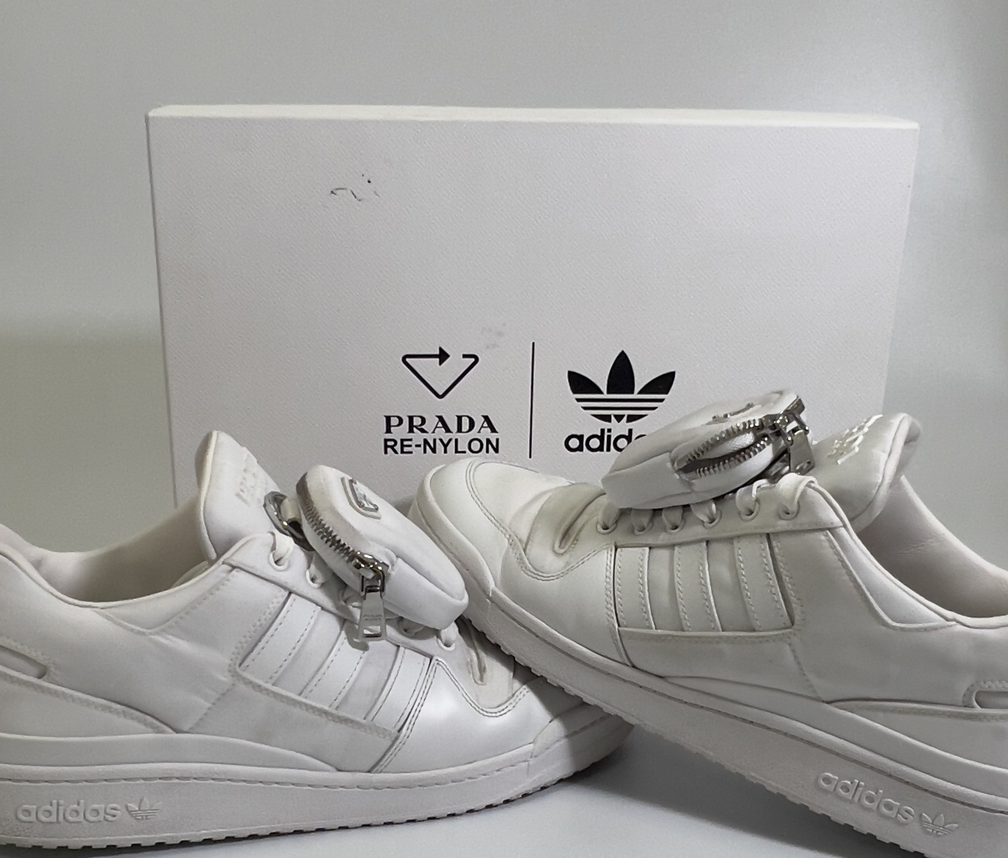 pre-owned) Adidas X Prada Forum Sneakers Size 11.5 - Bring It Back