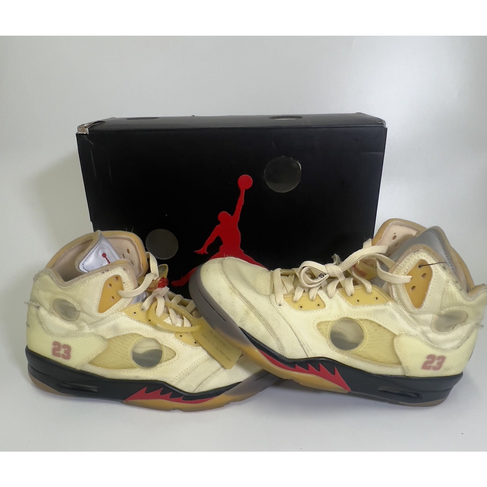 Jordan 5 OFF-WHITE Sail Size 11.5 - Bring It Back LLC