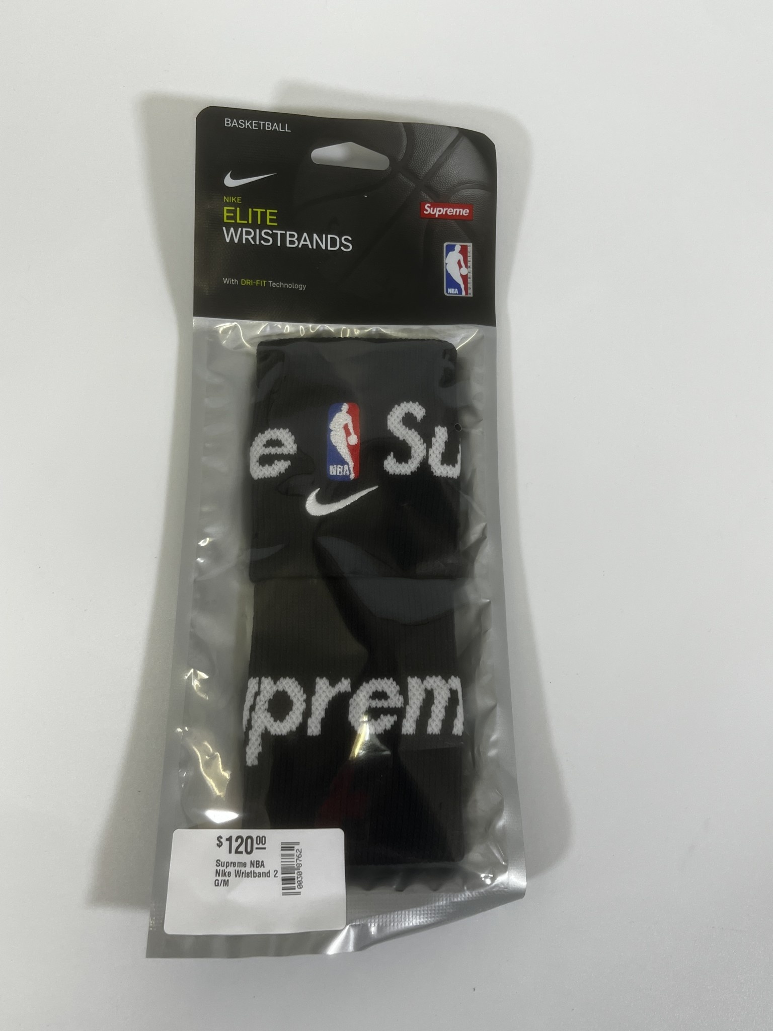 supreme wristband nba