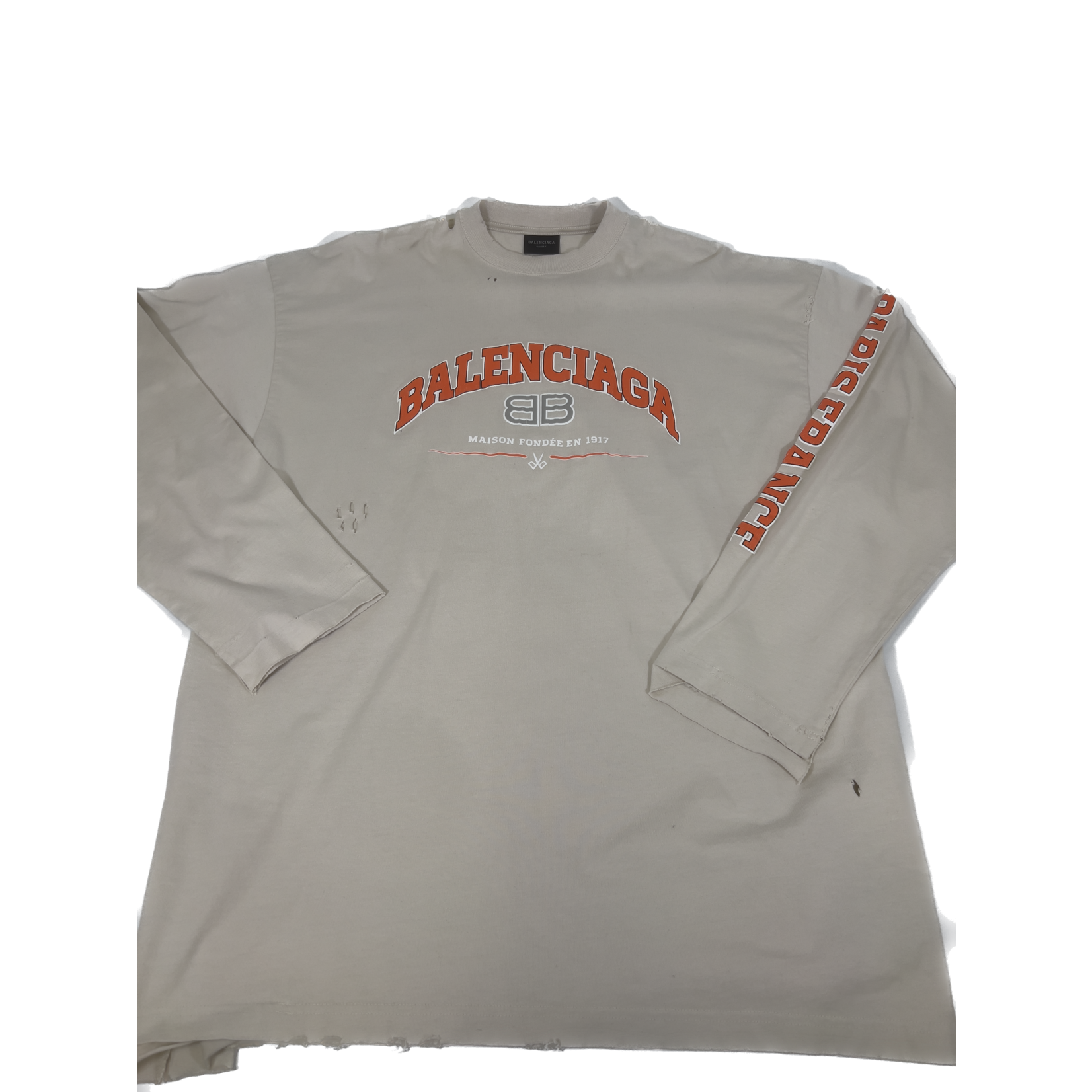 Balenciaga longsleeve Size 2 (fits like large) - Bring It Back LLC