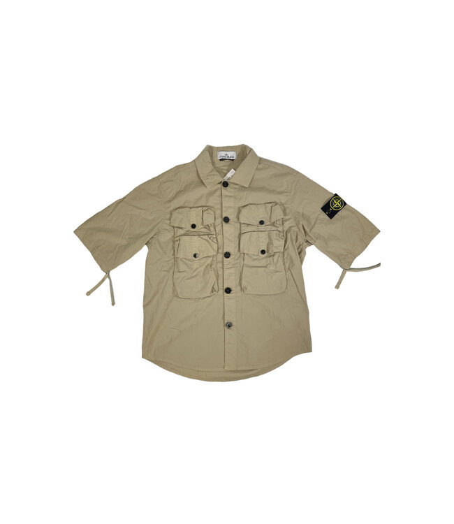 Stone Island Short Sleeve Button Up Size Small