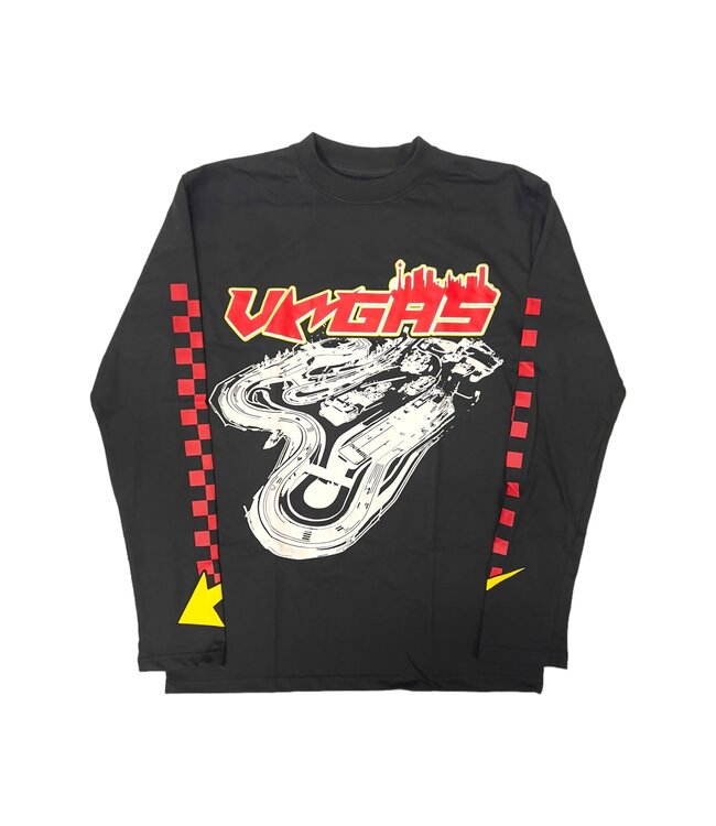 Bring It Back Las Vegas Bring It Back Raceway Long-sleeve Tee