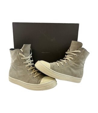 Rick Ownes Rick Owens Ramones High Grey Suede Size 43/US 10