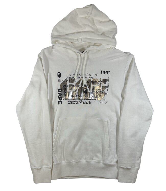 A Bathing Ape A Bathing Ape 27th Anniversary Foil Hoodie