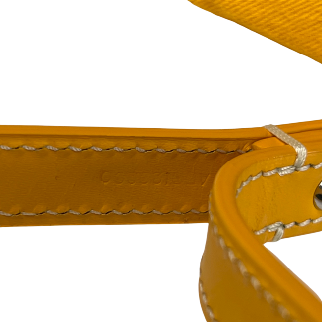 Goyard Goyard Edmond Dog Leash Yellow Size 110