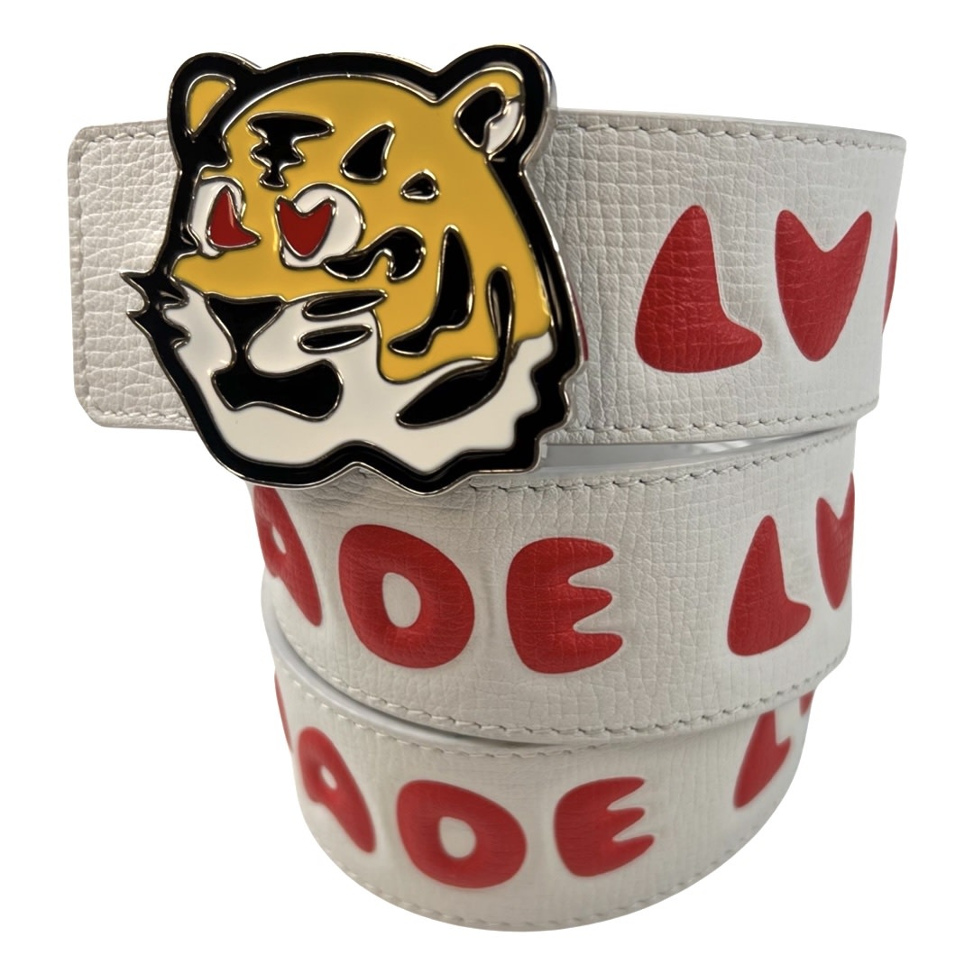 Pre-Owned) Louis Vuitton x Nigo Denim 40mm Reversible Belt Pre-Owned) Louis Vuitton x Nigo Denim 40mm Reversible Belt