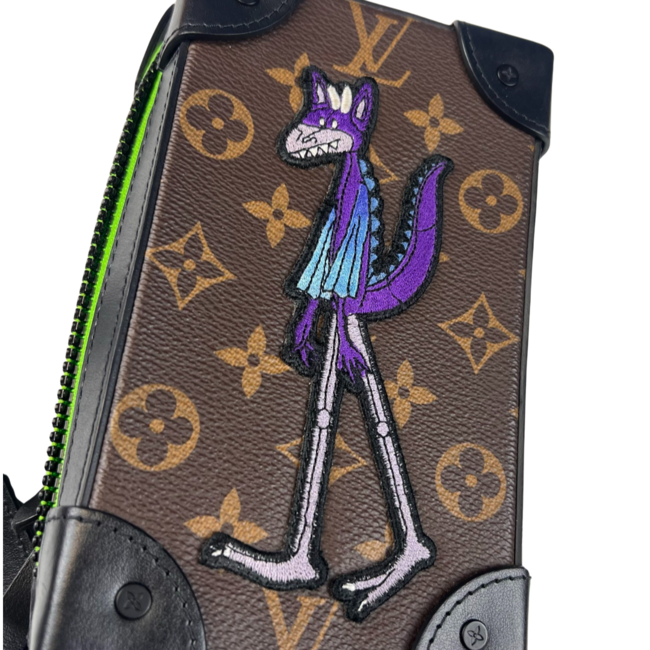 Louis Vuitton Louis Vuitton Soft Trunk Phone Box Monogram LV Friends Patch