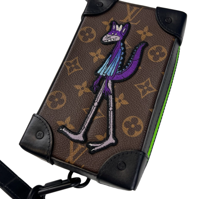 Louis Vuitton Louis Vuitton Soft Trunk Phone Box Monogram LV Friends Patch