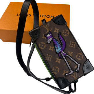 Louis Vuitton Louis Vuitton Soft Trunk Phone Box Monogram LV Friends Patch