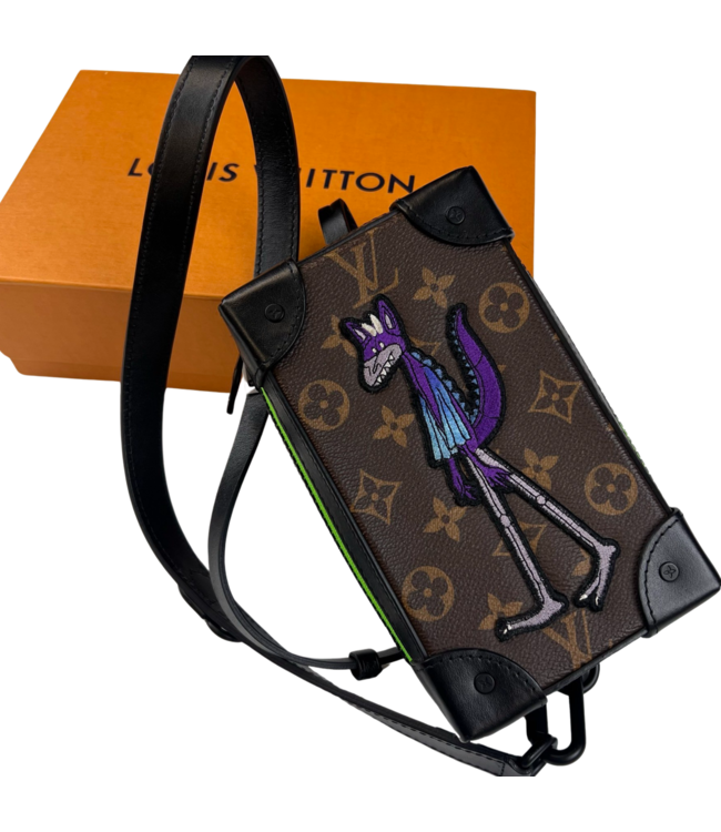 Louis Vuitton Louis Vuitton Soft Trunk Phone Box Monogram LV Friends Patch