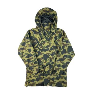 A Bathing Ape Bape Green Camo Snowboard Jacket Size XL
