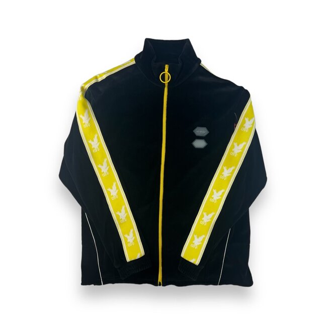 Off-White Off-White Velour Track Jacket Size Medium