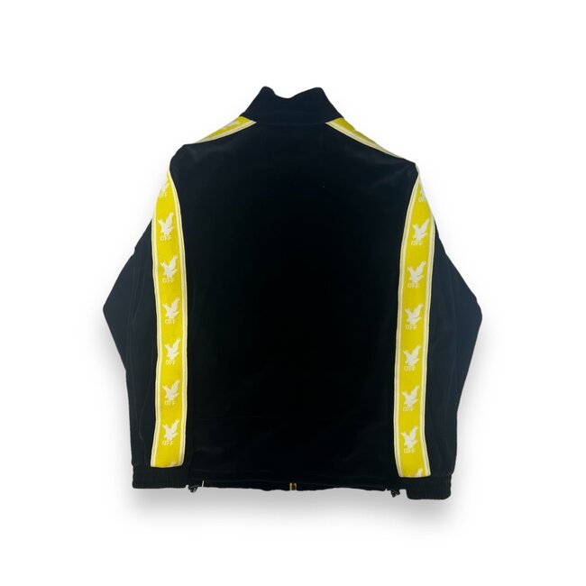 Off-White Off-White Velour Track Jacket Size Medium