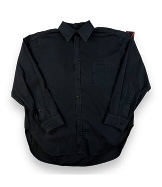 Balenciaga Balenciaga Black Button Up Shirt Size Large