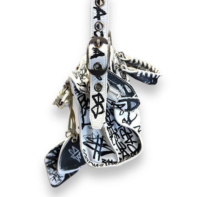 Balenciaga Balenciaga Neo Cagole XS Handbag Grafitti