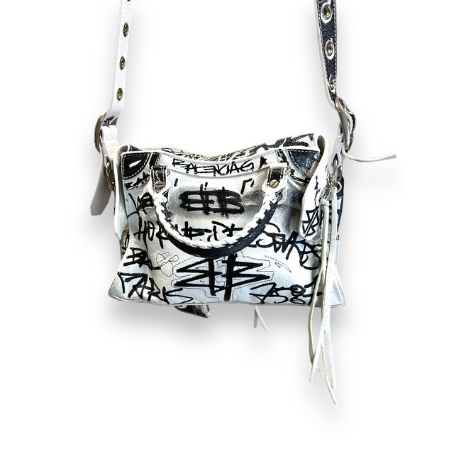 Balenciaga Balenciaga Neo Cagole XS Handbag Grafitti