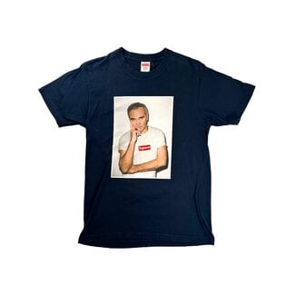 Supreme S/S 2016 Supreme Morissey Photo tee Navy