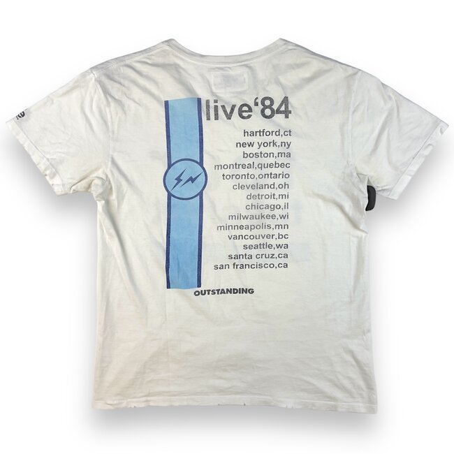 Undercover 2012 Fragment x Peel & Lift Tour Tee Size Large