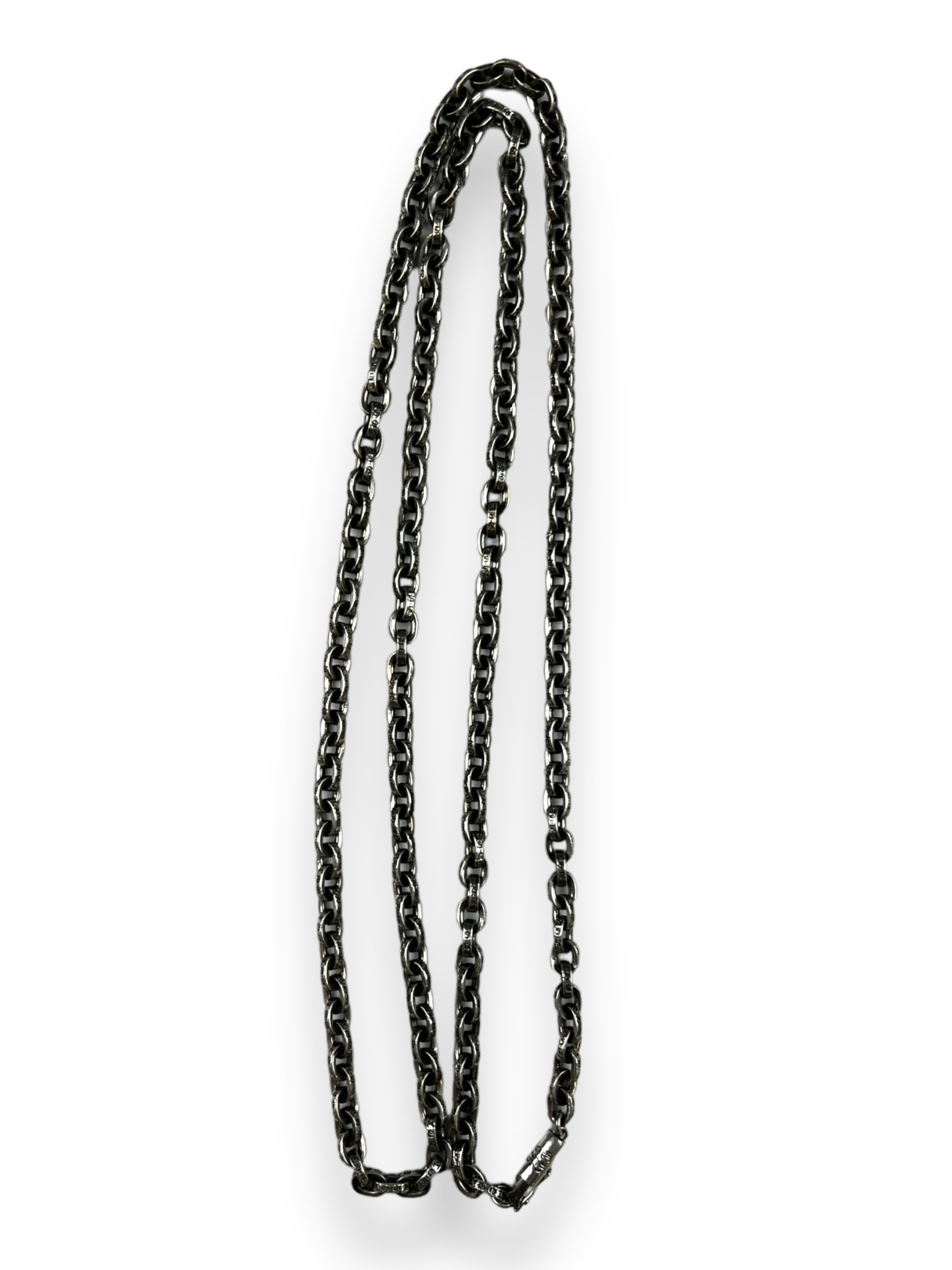 クロムハーツ ラージクロスペンダント ペーパーチェーン 30inch