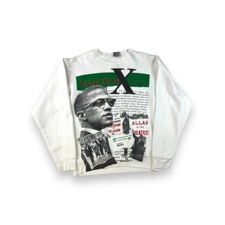 vintage 90s Malcom X Crewneck Size Large
