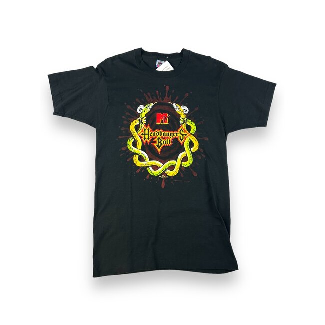 vintage 1991 Pushhead MTV Headbanger's Ball Tee L