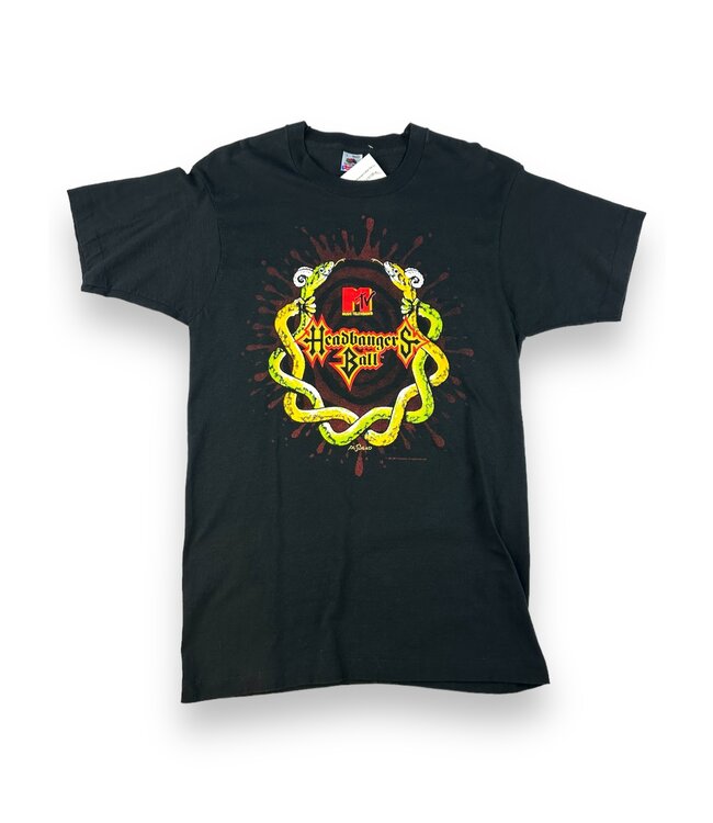 vintage 1991 Pushhead MTV Headbanger's Ball Tee L