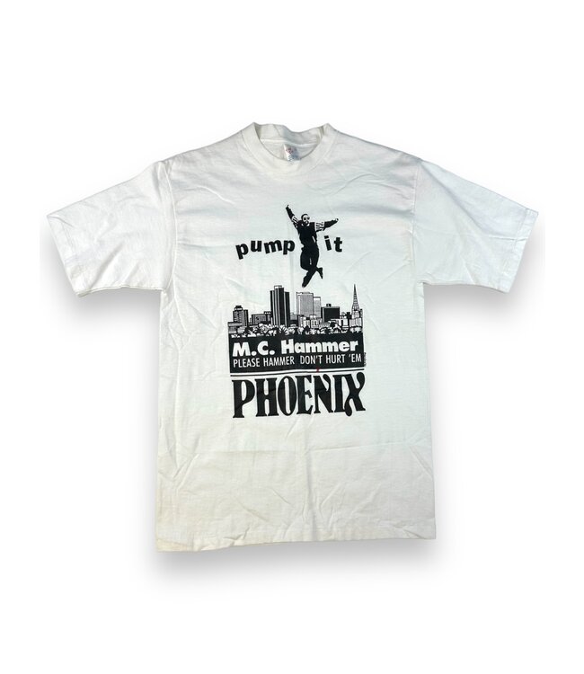 vintage 1990 MC Hammer Tour Tee Size L
