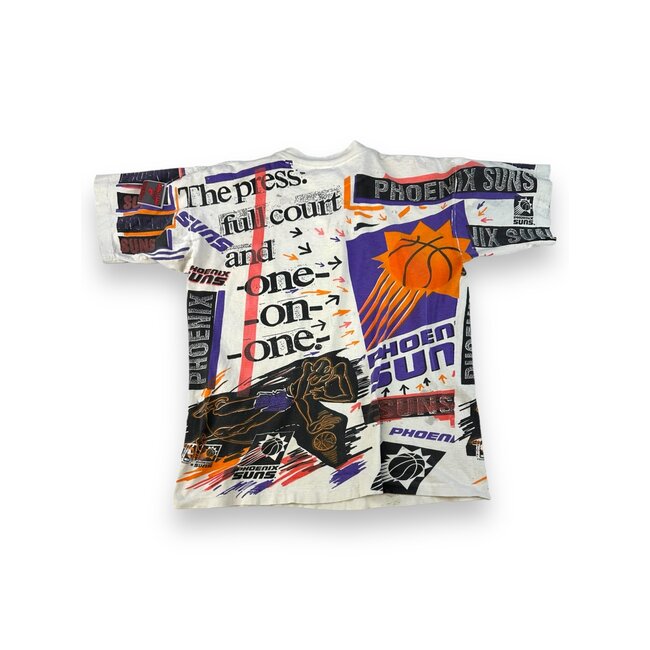 vintage 90s Phoenix Suns AOP Magic Johnson Tee Size Medium