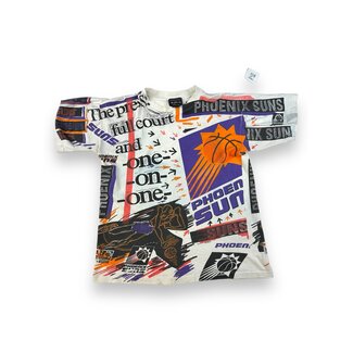 vintage 90s Phoenix Suns AOP Magic Johnson Tee Size Medium