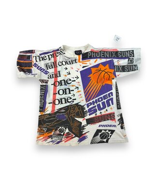 vintage 90s Phoenix Suns AOP Magic Johnson Tee Size Medium
