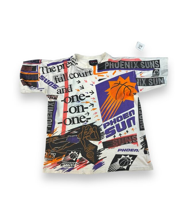 vintage 90s Phoenix Suns AOP Magic Johnson Tee Size Medium