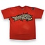 Hellstar Cracked Logo Tee Red Size Small