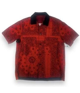 Sacai Sacai Bandana Button Up Shirt Size 3/US Large