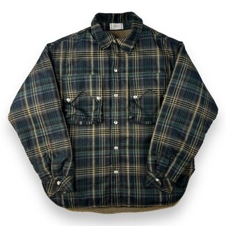 Rhude Rhude Quilted Padded Flannel Size Small